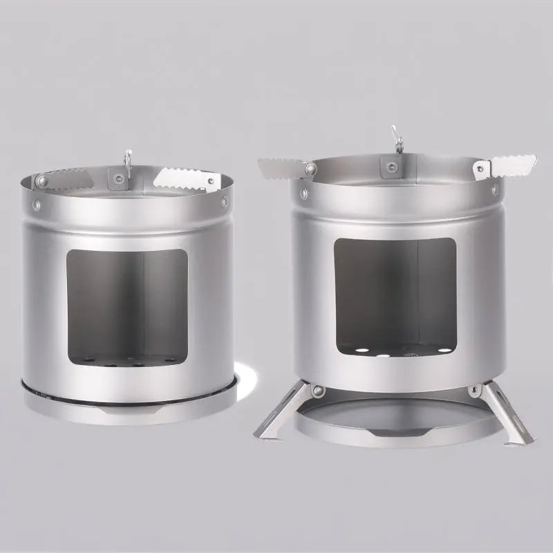Titanium Portable Cylinder Stove - RDPAW OutdoorGear