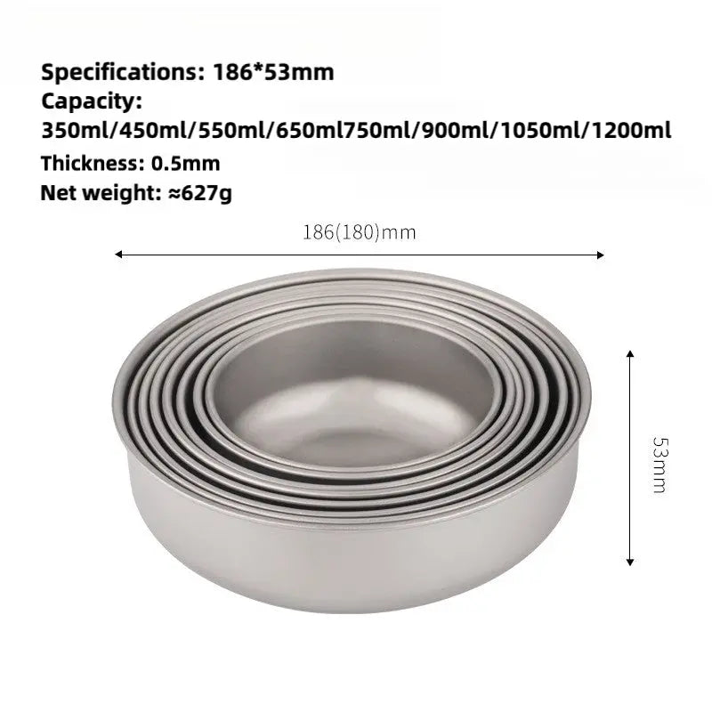 Titanium Salad Bowl - RDPAW OutdoorGear