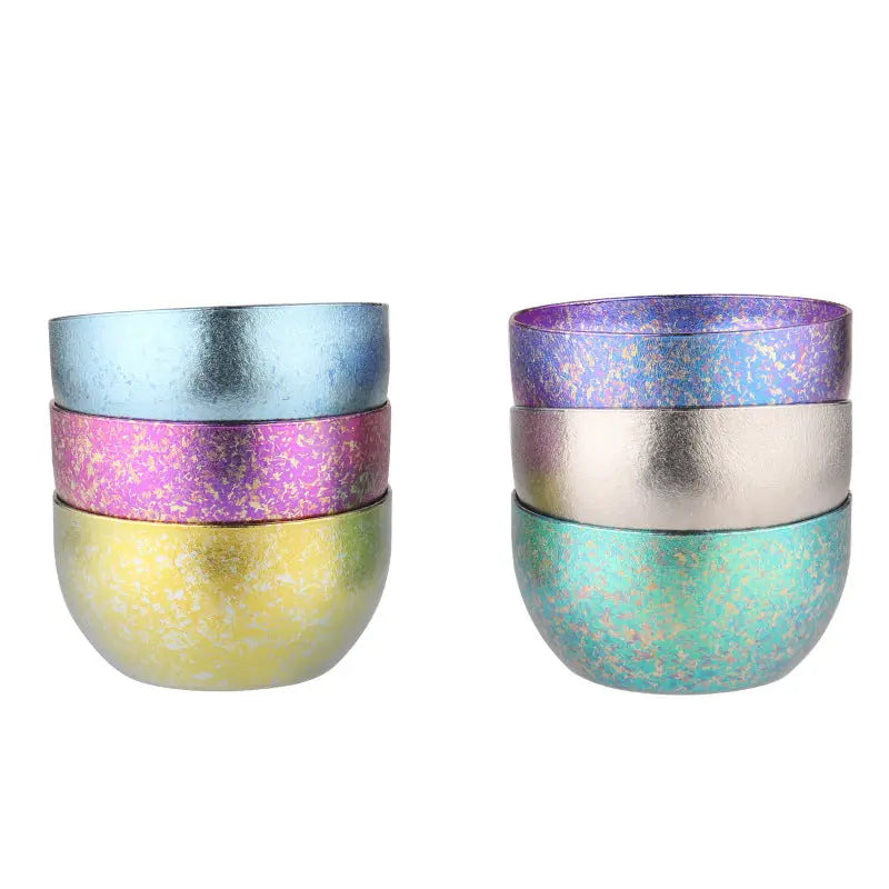 Titanium Sake Cup RDPAW