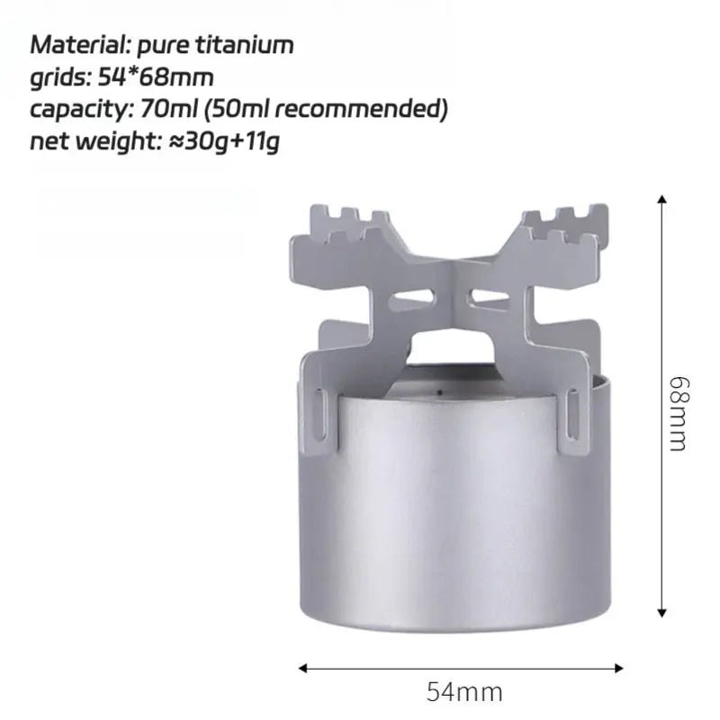 Titanium Alcohol Stove Kit - RDPAW OutdoorGear