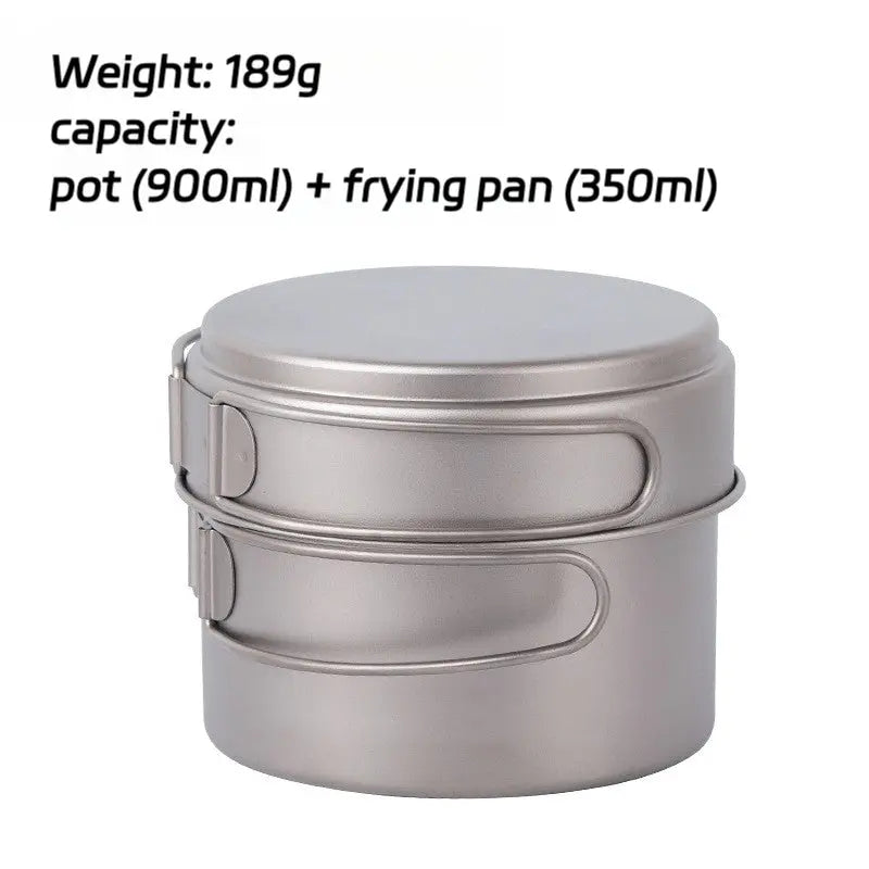 Titanium Camping Cookware Set RDPAW
