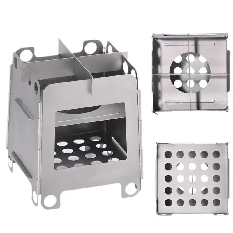 Titanium Folding Fire Stove - RDPAW OutdoorGear