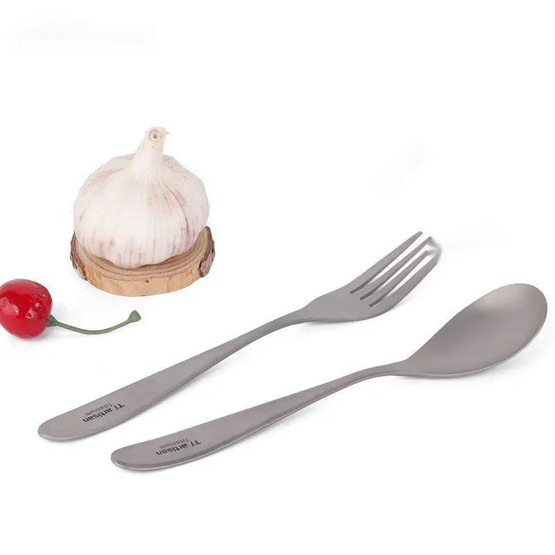 Titanium Sandblasted Spork - RDPAW OutdoorGear