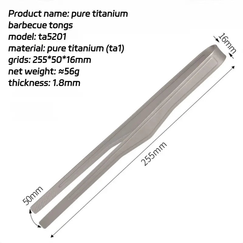 Titanium BBQ Tongs - RDPAW OutdoorGear