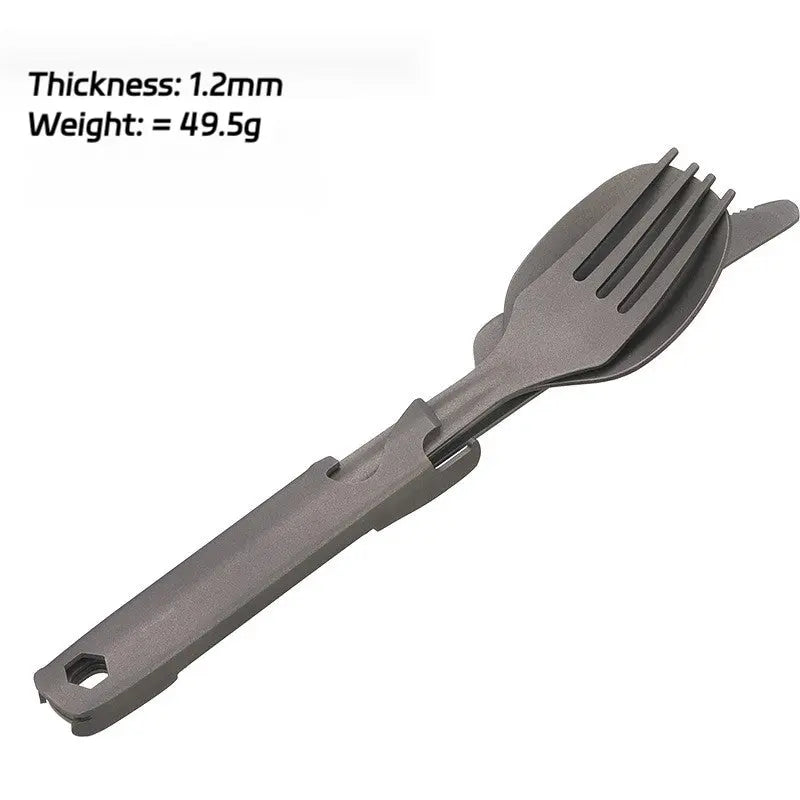 Titanium Portable Cutlery Set - RDPAW OutdoorGear