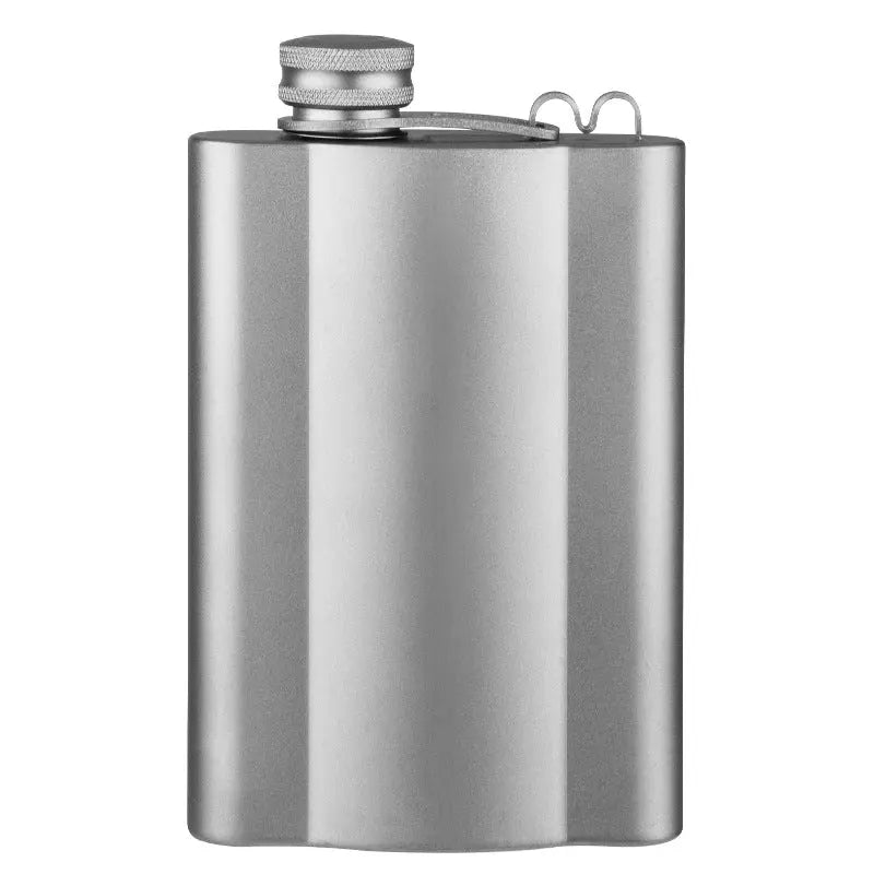 Titanium portable flask RDPAW