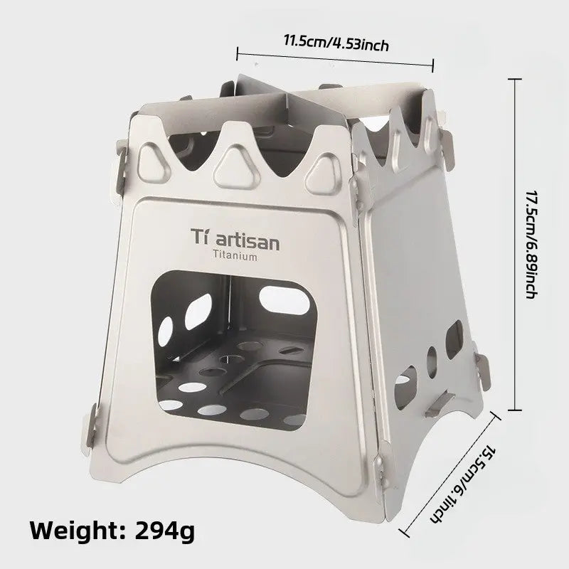 Titanium Folding Wood Stove - RDPAW OutdoorGear
