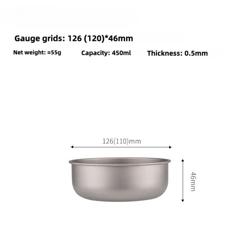 Titanium Salad Bowl - RDPAW OutdoorGear