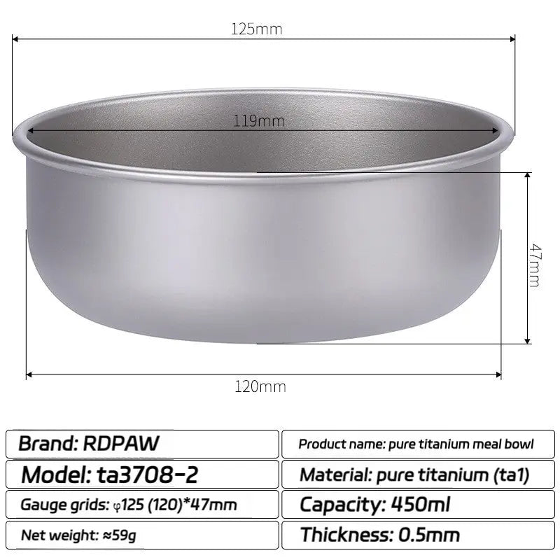 Titanium Bowl RDPAW