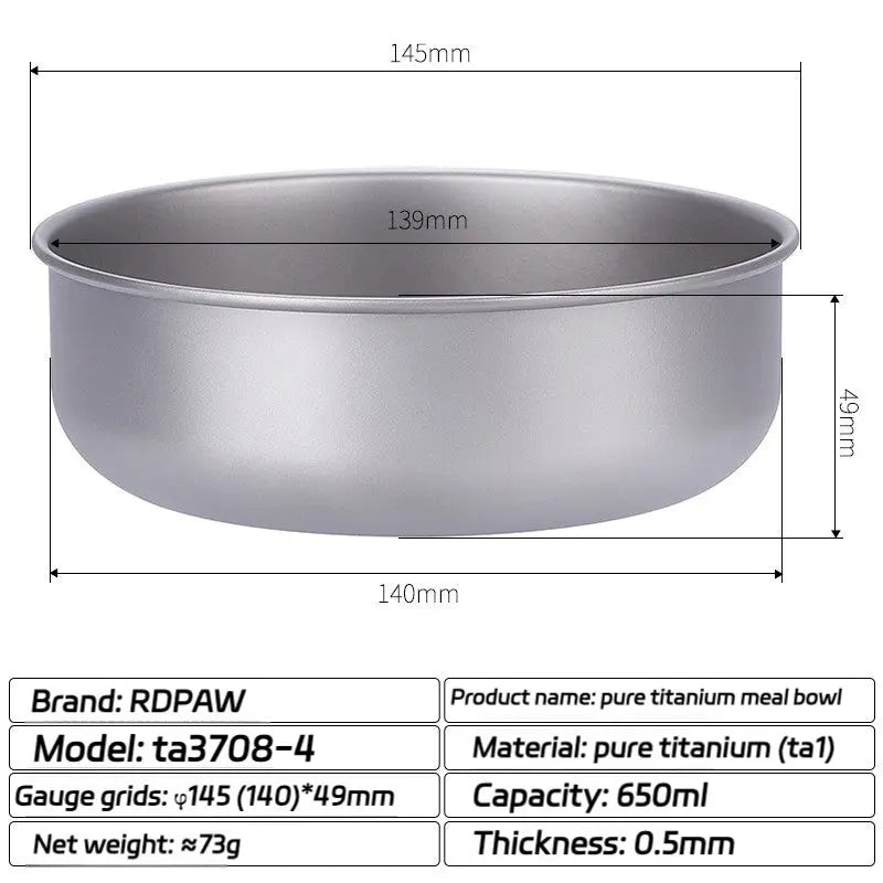 Titanium Bowl RDPAW