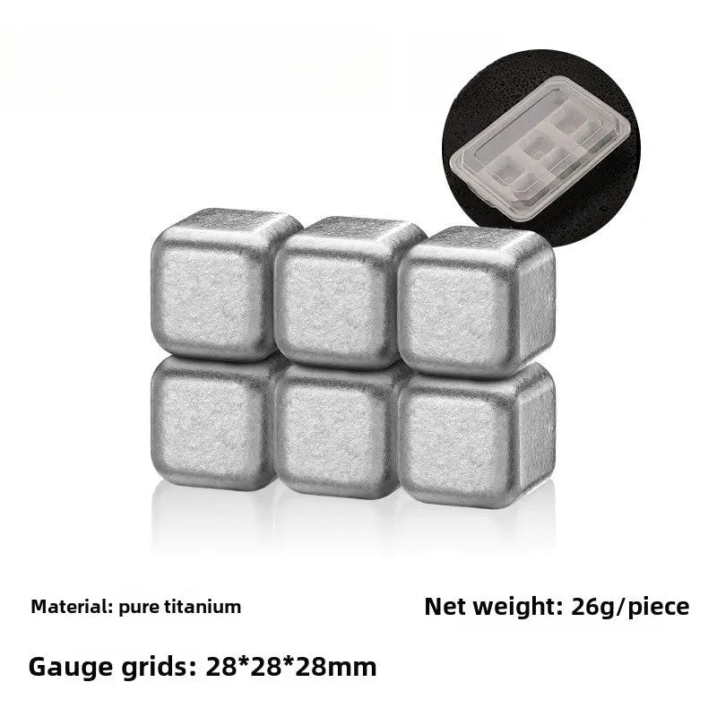 Titanium Fast-Freeze Ice Cubes - RDPAW OutdoorGear