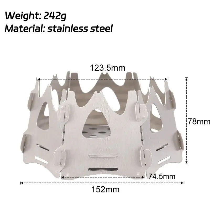 Card Campfire Wood Stove - RDPAW OutdoorGear