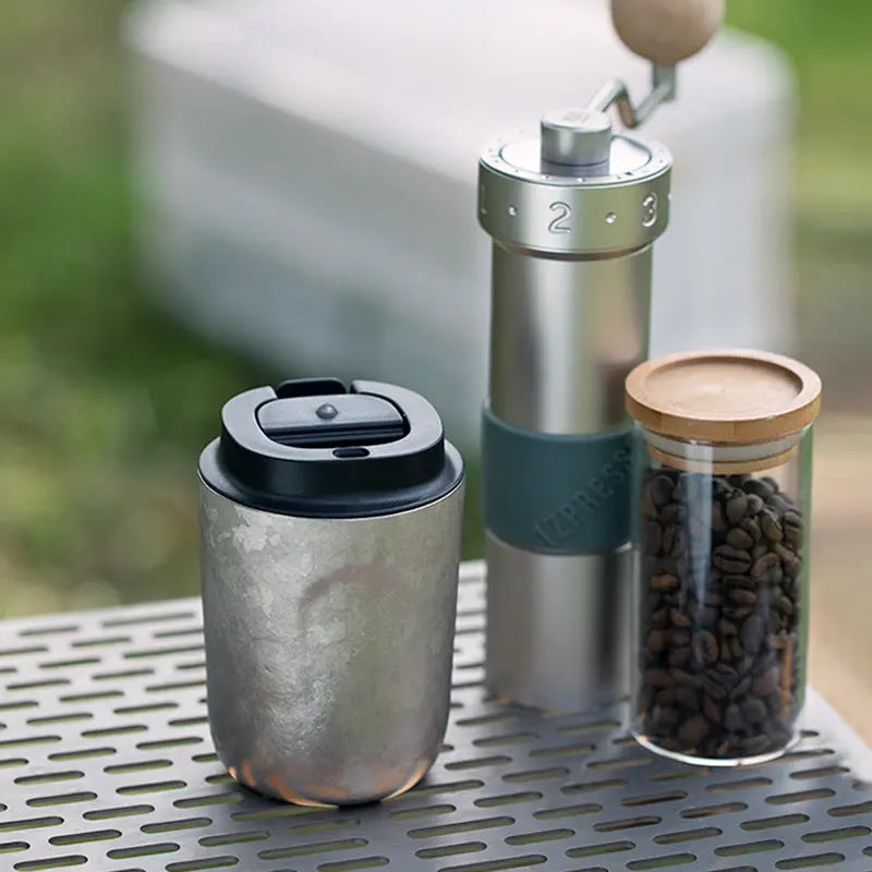 Titanium Travel coffee mug RDPAW