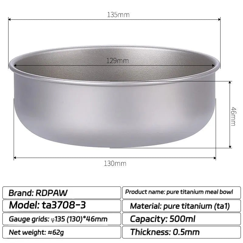 Titanium Bowl RDPAW