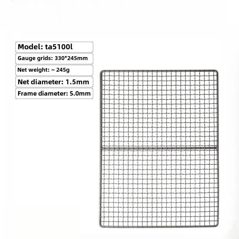 Titanium BBQ Grill Mesh - RDPAW OutdoorGear
