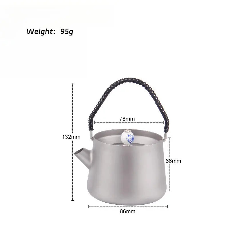 Titanium Travel Teapot - RDPAW OutdoorGear
