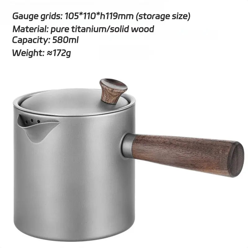 Titanium Long Handle Fairness Cup - RDPAW OutdoorGear