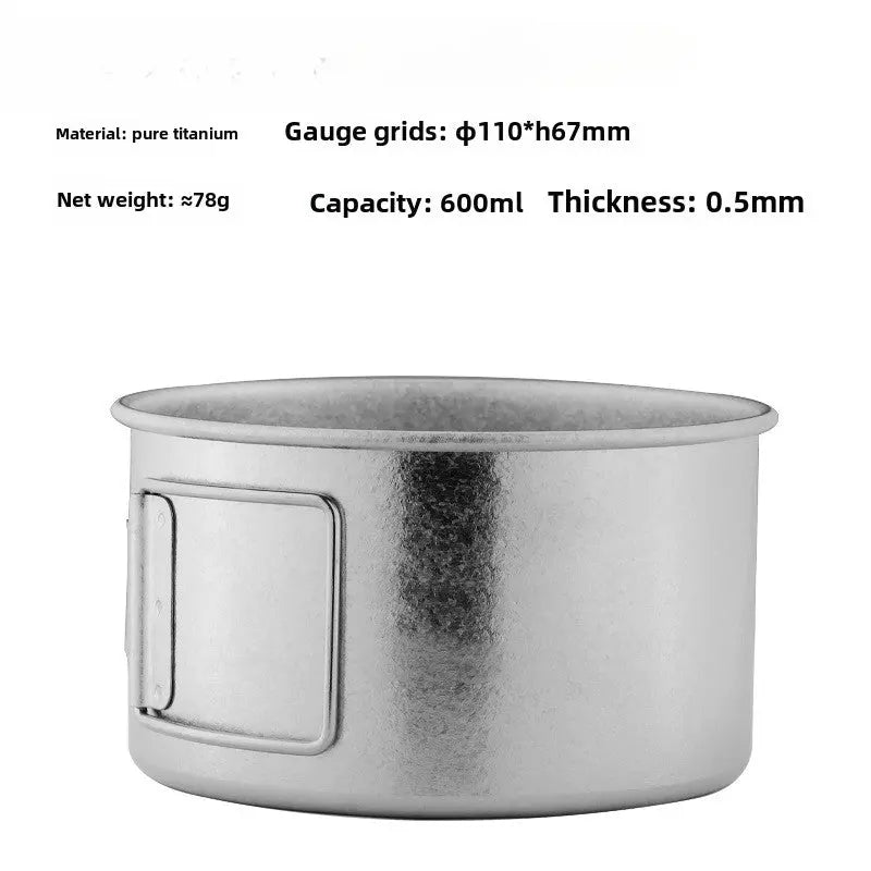 Titanium Folding Bowl RDPAW
