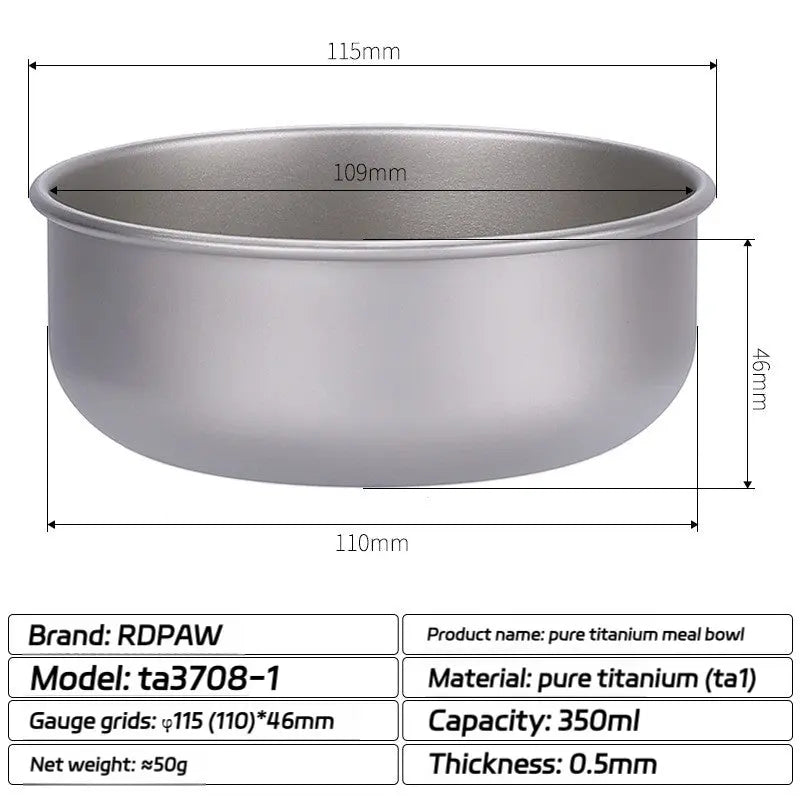 Titanium Bowl RDPAW