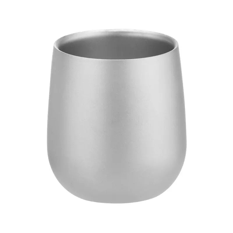 Titanium Goose Egg Wine Glass RDPAW
