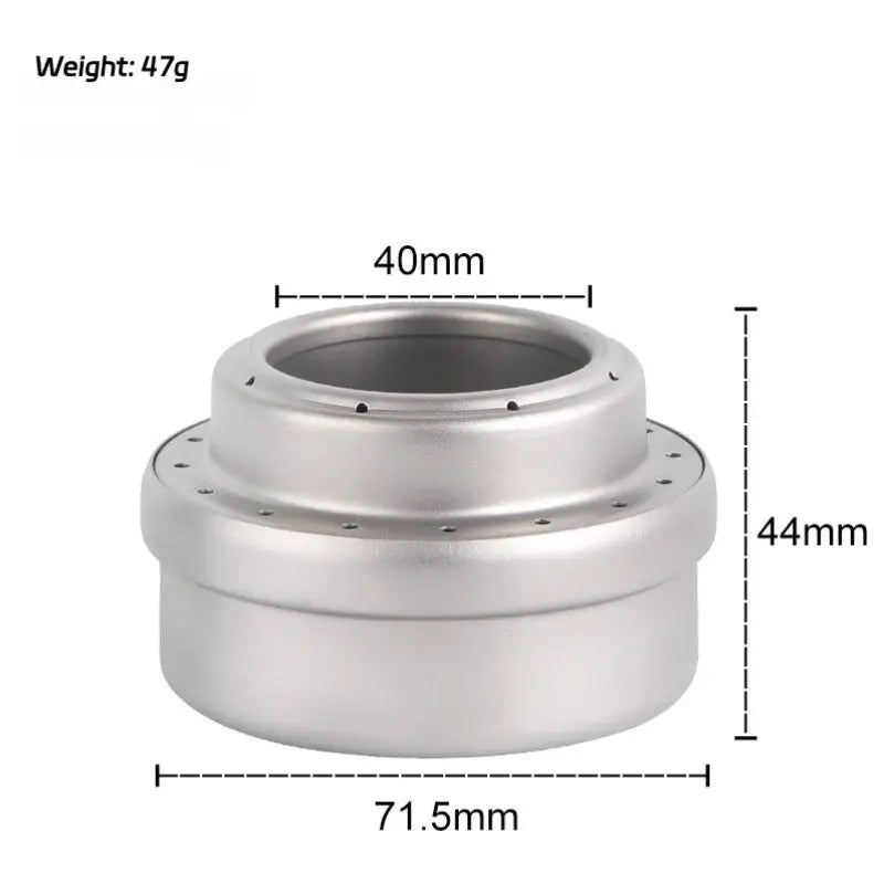 Titanium Alcohol Stove - RDPAW OutdoorGear
