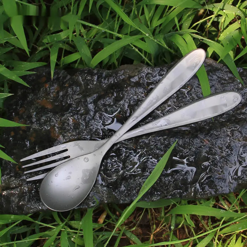 Titanium Sandblasted Spork - RDPAW OutdoorGear
