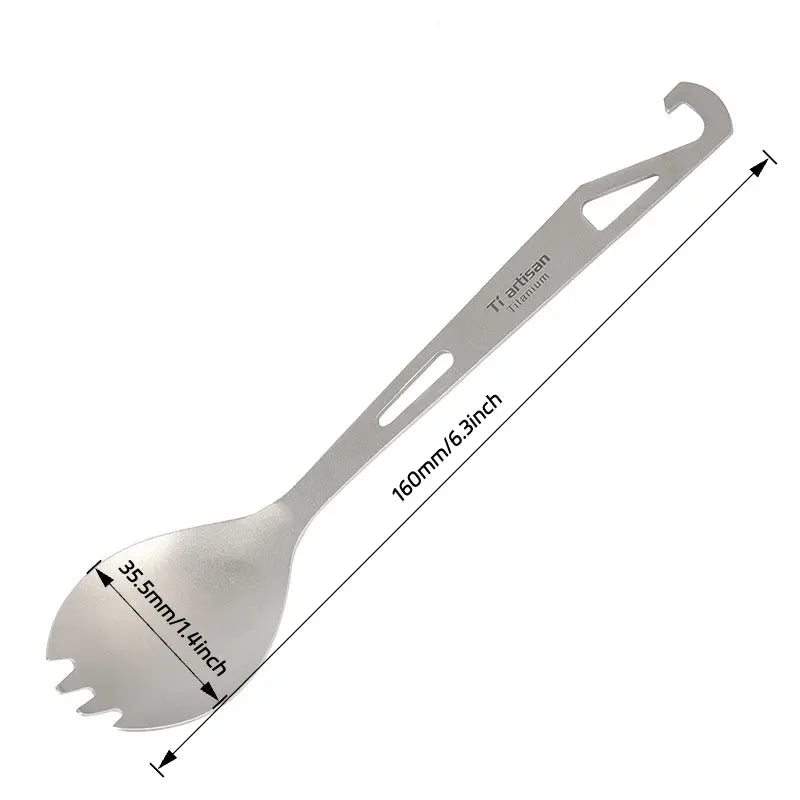Titanium tool spoon RDPAW