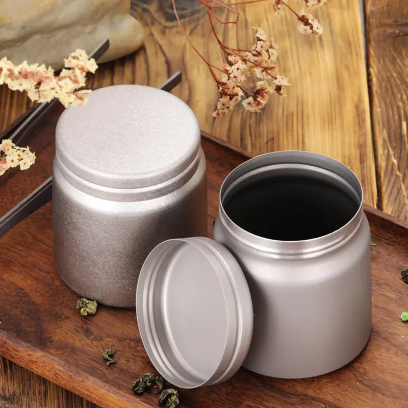 Titanium Moisture-Proof Tea Canister. - RDPAW OutdoorGear