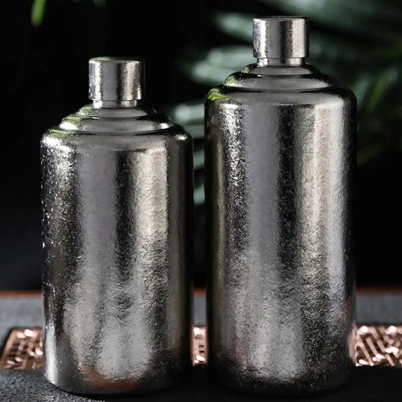 Titanium Cylinder Flask - RDPAW OutdoorGear
