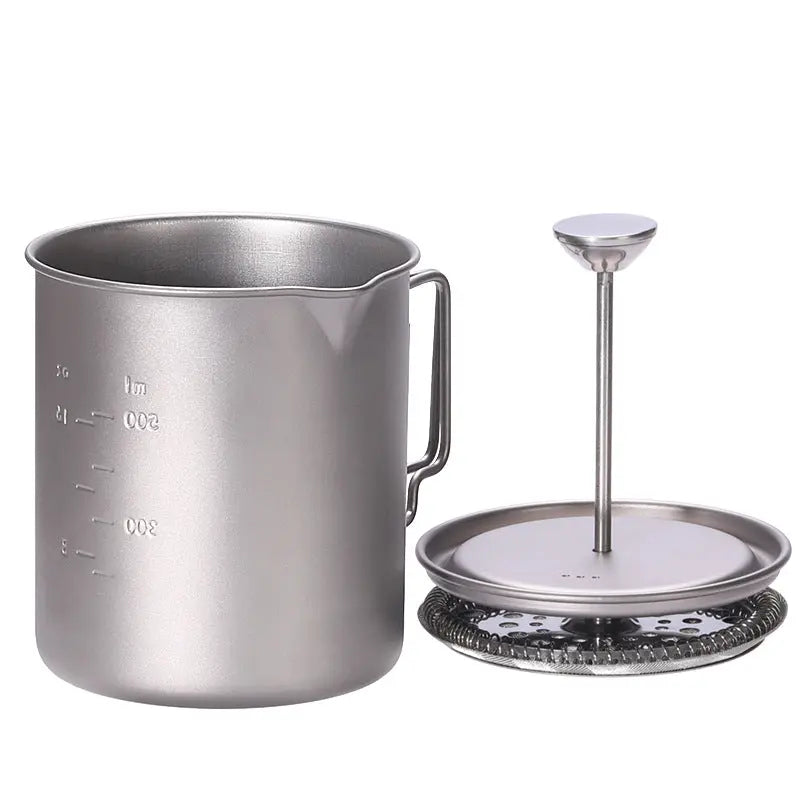Titanium French Press Coffee Cup RDPAW