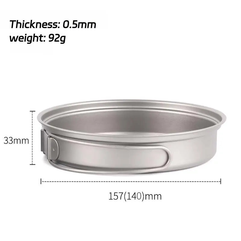 Titanium Flat Bottom Frying Pan RDPAW