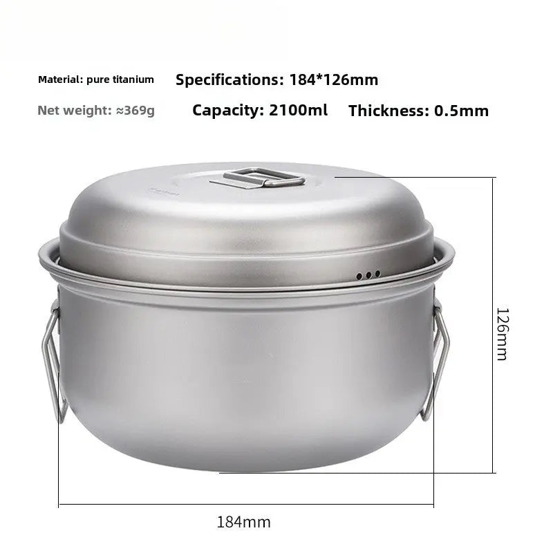 Titanium Large Capacity Soup Pot RDPAW
