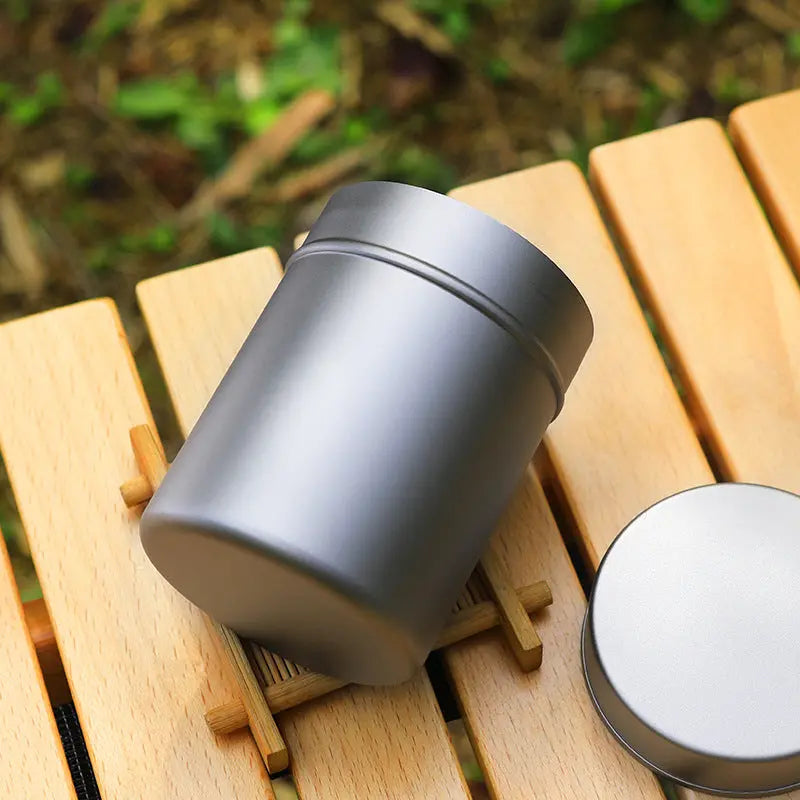 Titanium Medium Moisture-Proof Tea Canister - RDPAW OutdoorGear