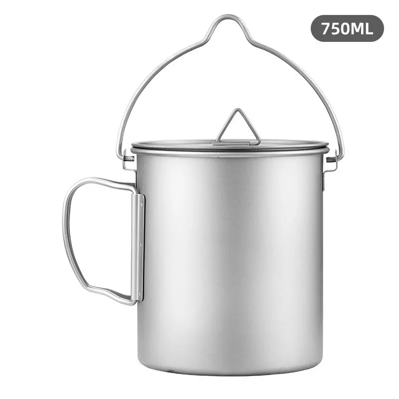 Titanium Angled Handle Mug RDPAW